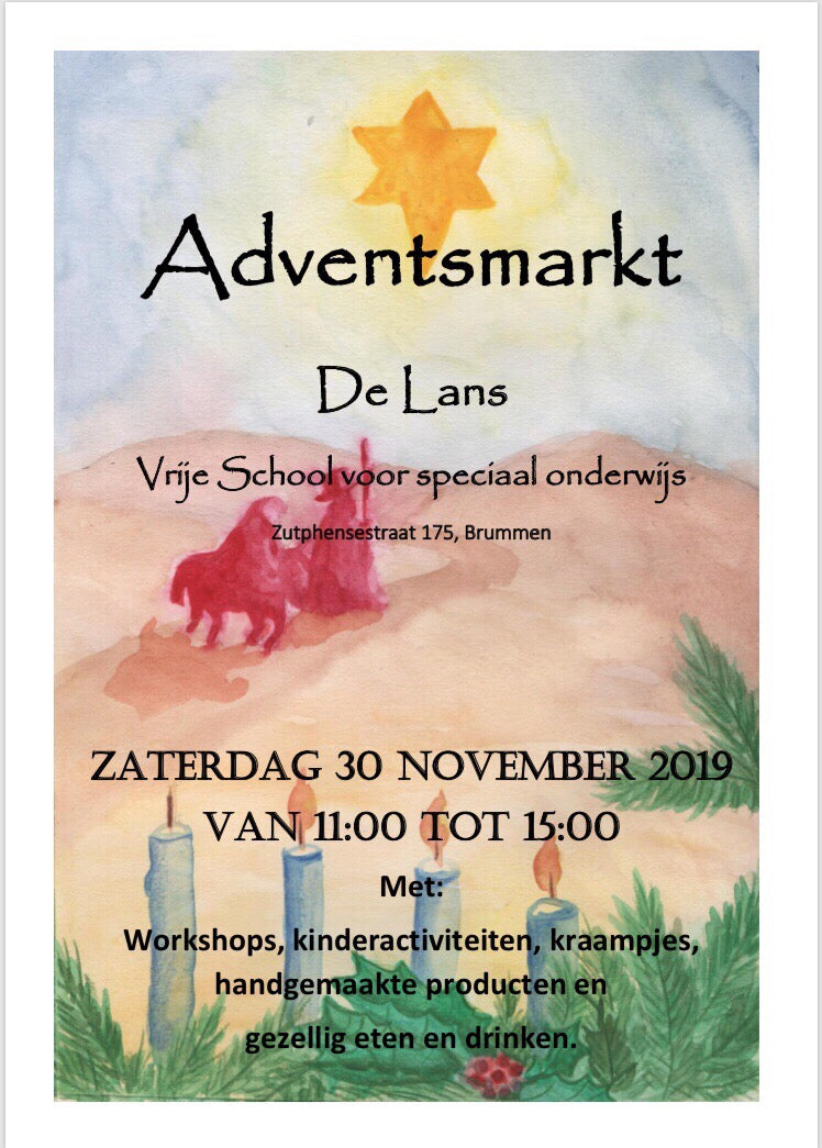 Adventsmarkt za 30 nov Brummen!