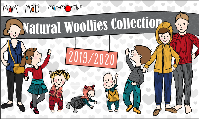 Pre-order MaMidea ManyMonths Natural Woollies Collection