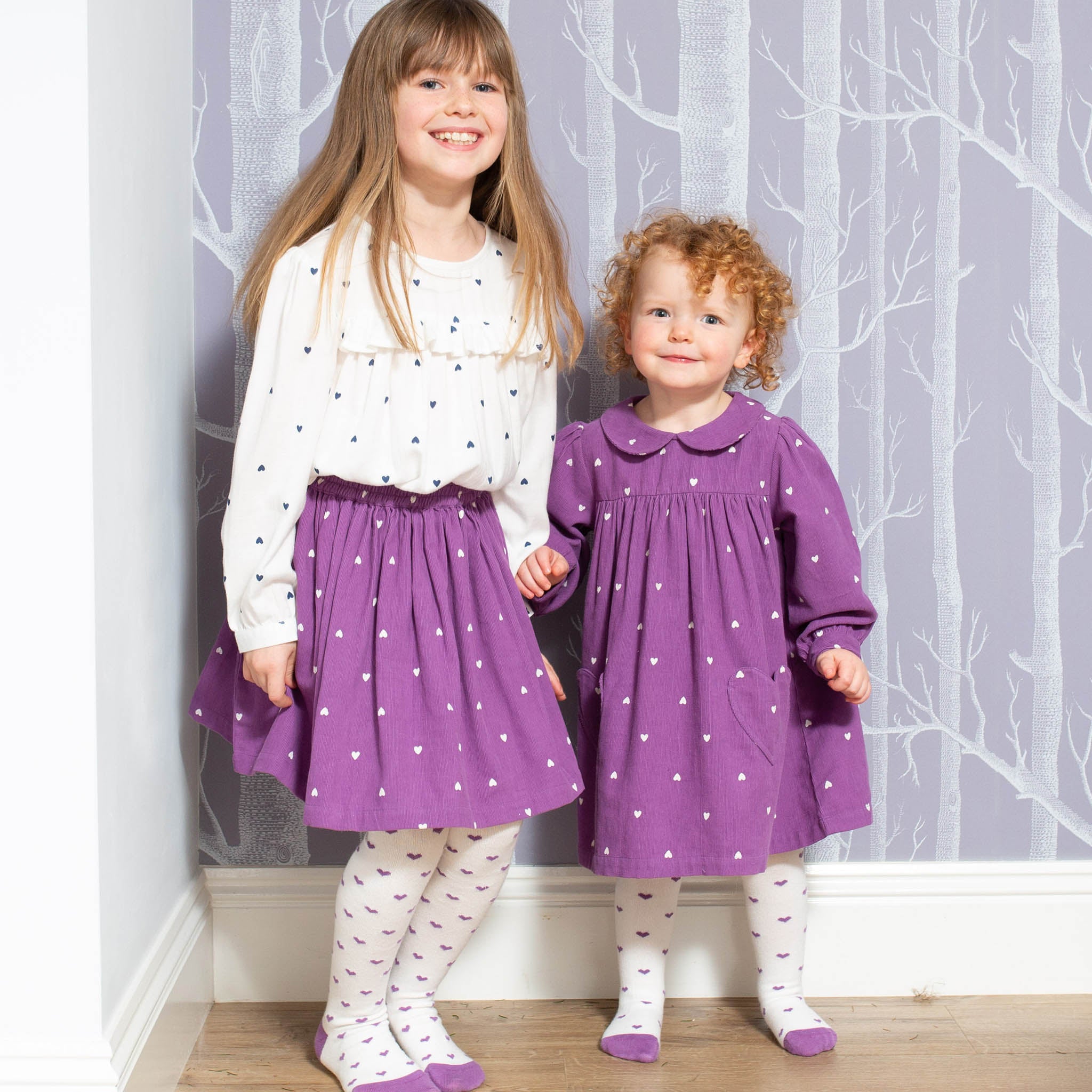 Purple Hearts tights / maillot (legging) - Kite Clothing