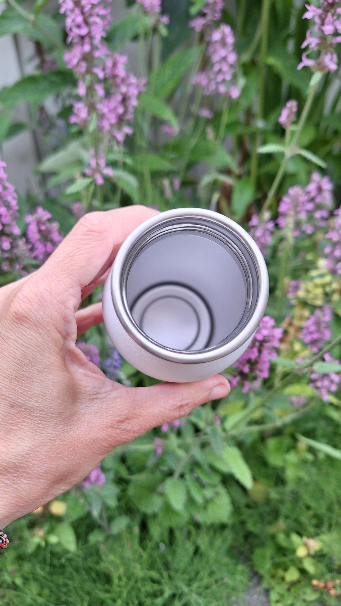 Bodhi Drinkfles RVS "Flower of Life" Petrol 700 ml - Bodynova