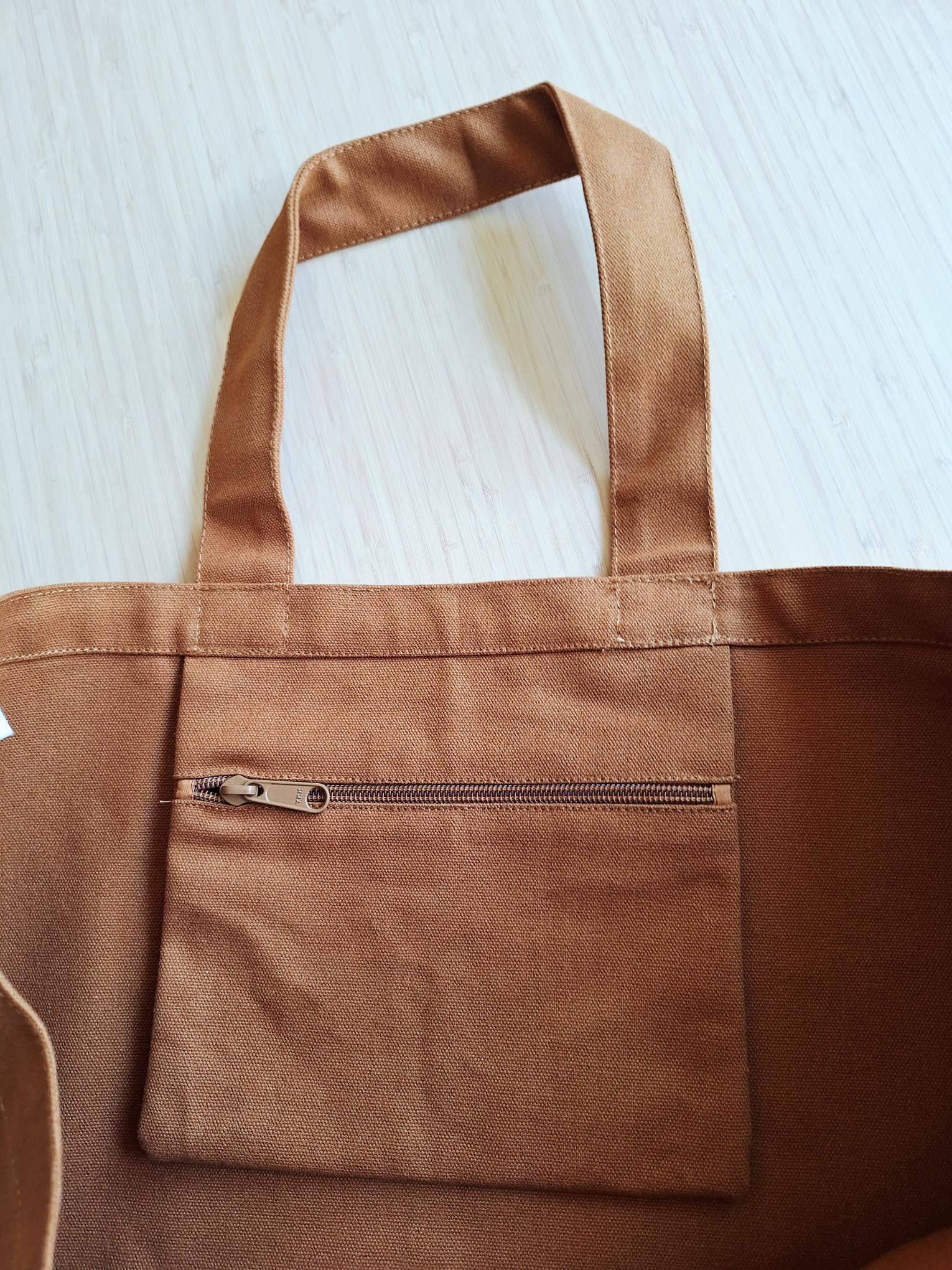 Strandtas Camel Heavy Canvas - 60x38cm - GOTS – Bo Weevil