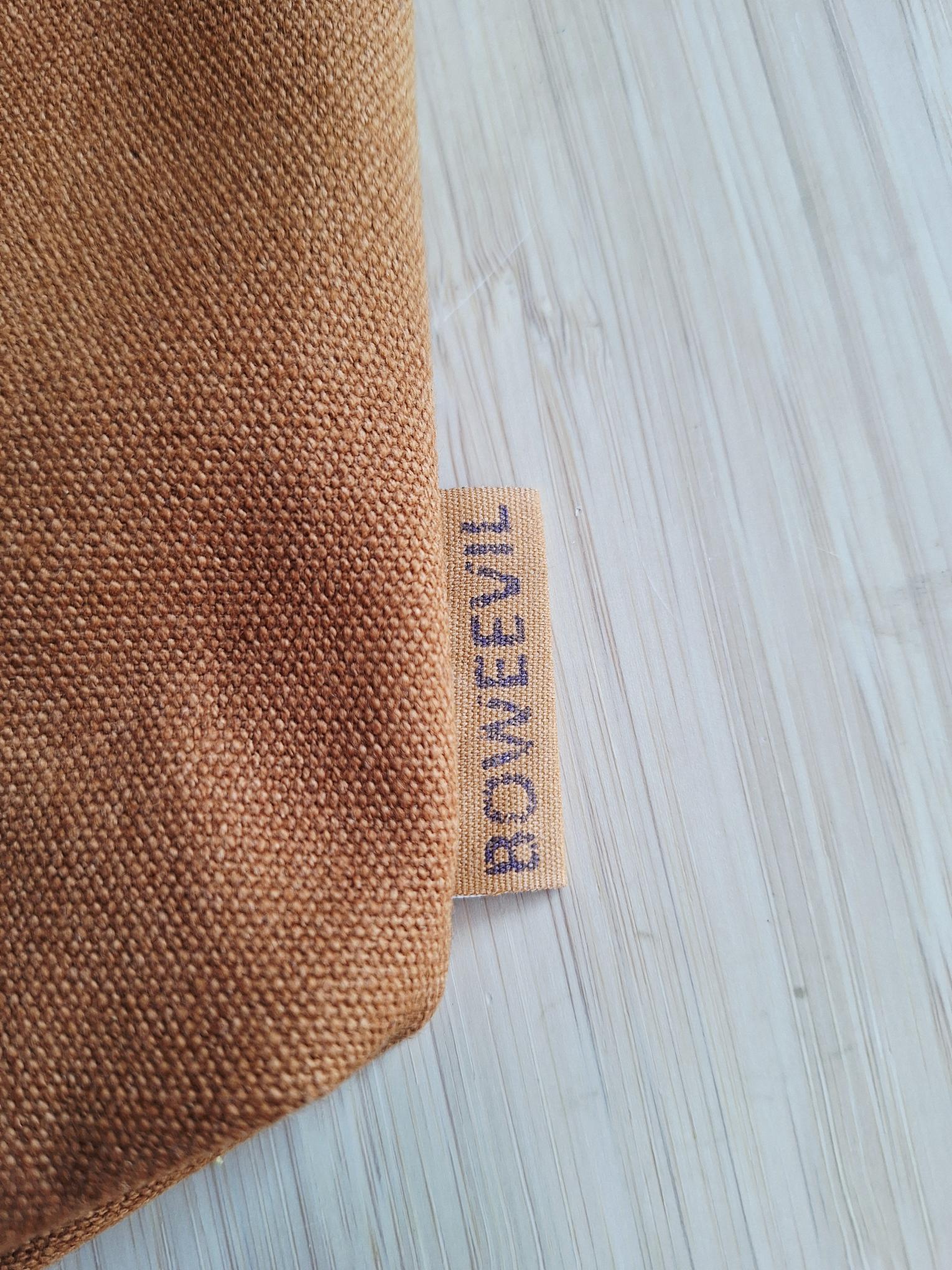 Strandtas Camel Heavy Canvas - 60x38cm - GOTS – Bo Weevil