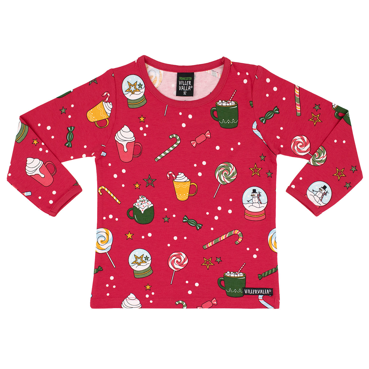 Longsleeve / Shirt LS Winter Magic Rosehip - Villervalla