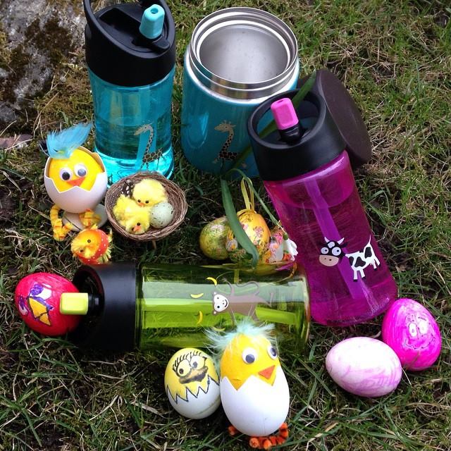 Water Bottle 0.35 L Monkey Lime – Carl Oscar