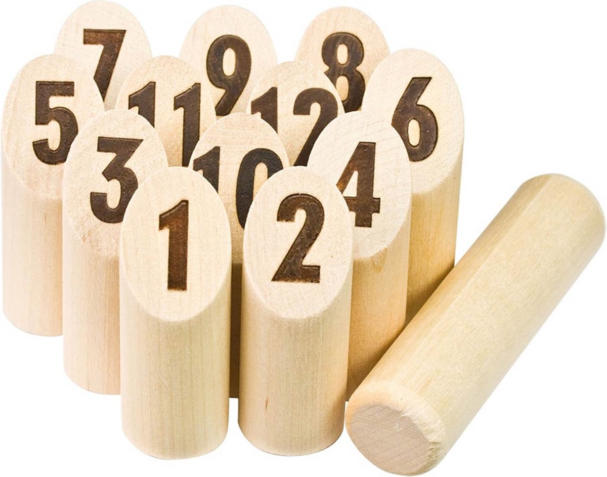 Mölkky Go - Fins gezelschapsspel – Tactic Games