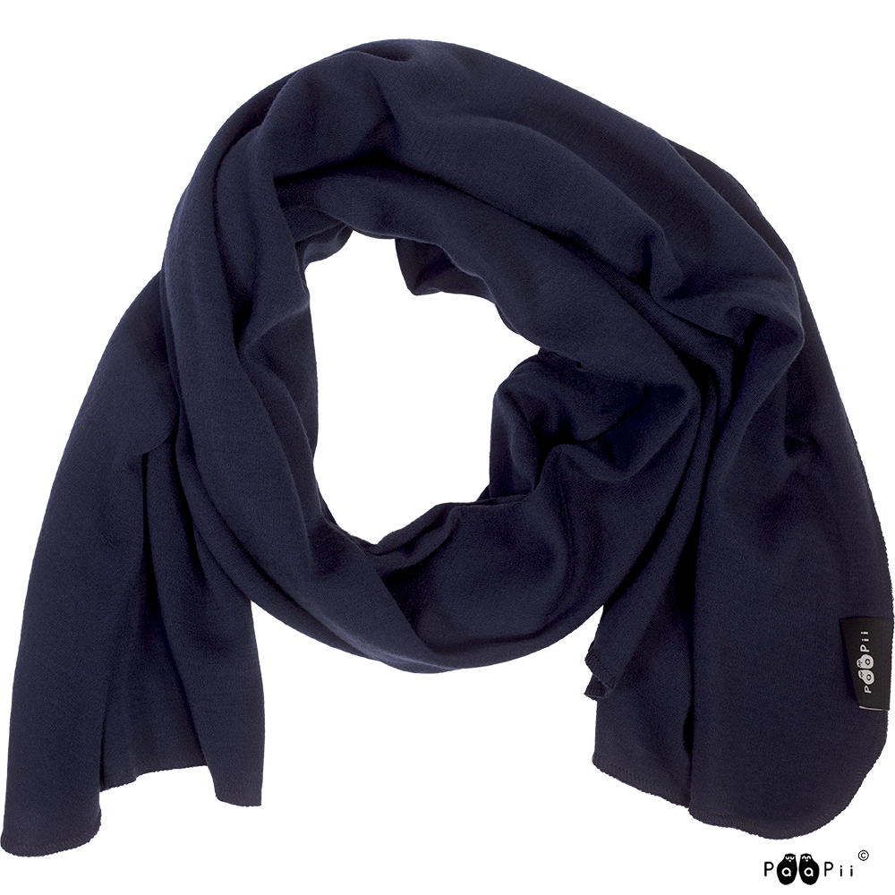 Sjaal / Scarf 100% Merinowol Storm – Paapii Design