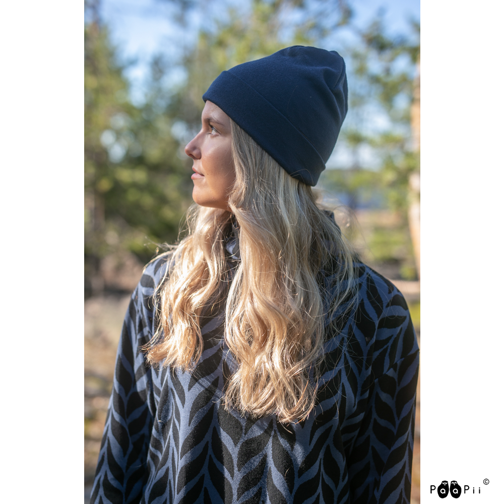 Muts / Beanie merinowol Storm – Paapii Design