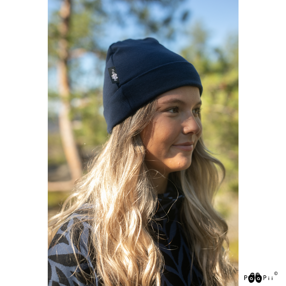 Muts / Beanie merinowol Storm – Paapii Design