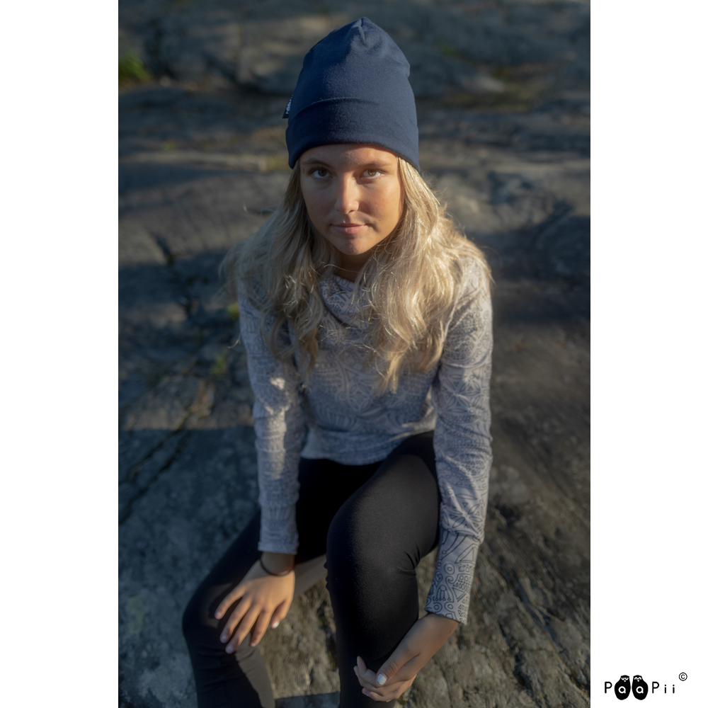 Muts / Beanie merinowol Storm – Paapii Design