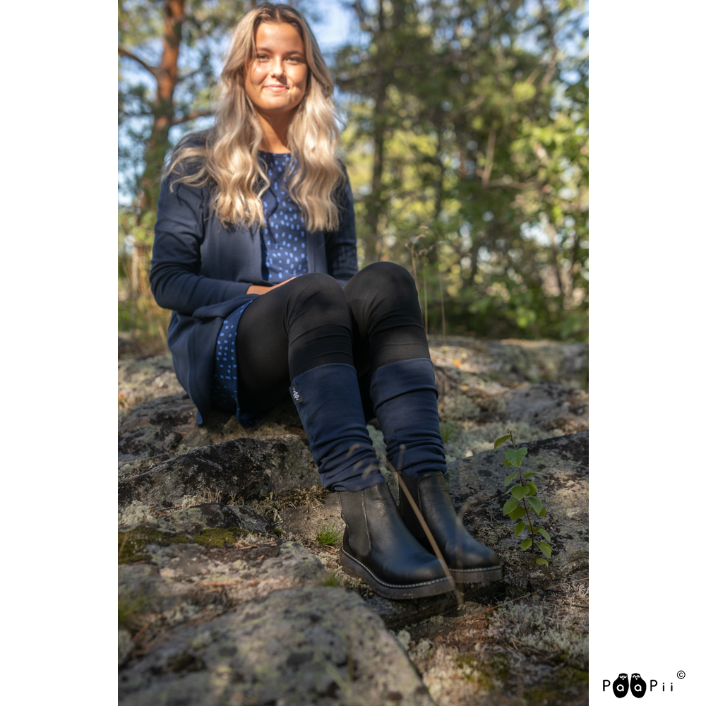 Beenwarmers / Leg Warmers 100% Merinowol Storm – Paapii Design