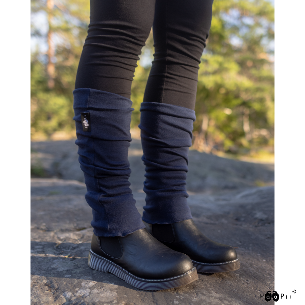 Beenwarmers / Leg Warmers 100% Merinowol Storm – Paapii Design