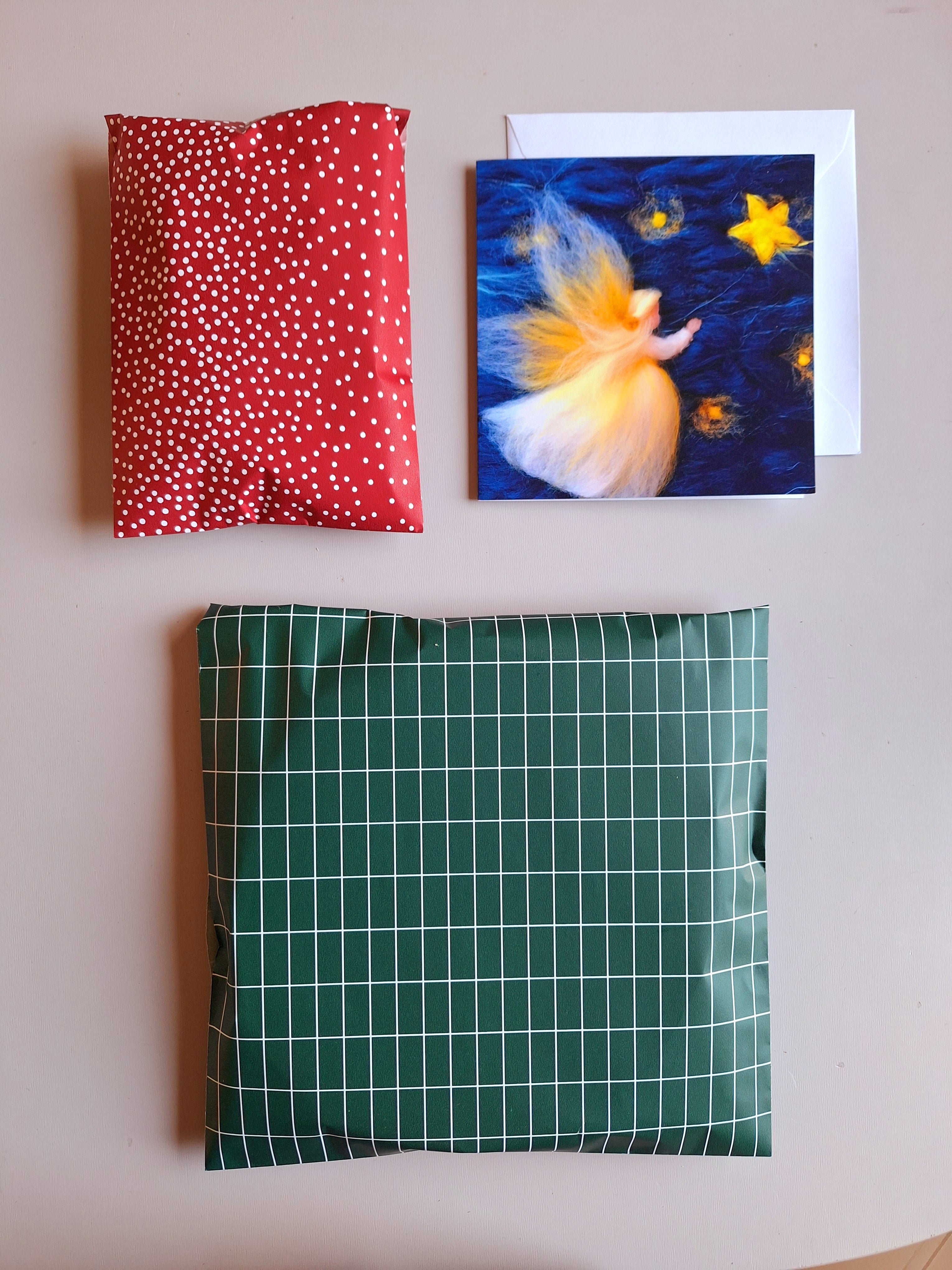 Giftset - Engel tafereel plankje – Het Wol Feetje, Grimm's & Sidedish