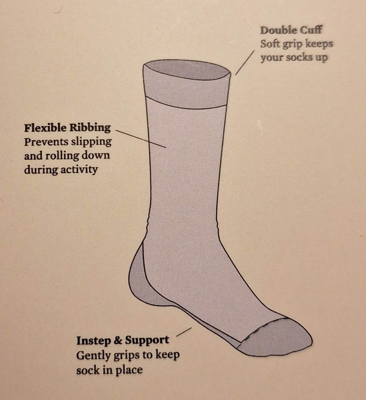 Sokken / Socks Forest Merino Wool - Black - Pinewood