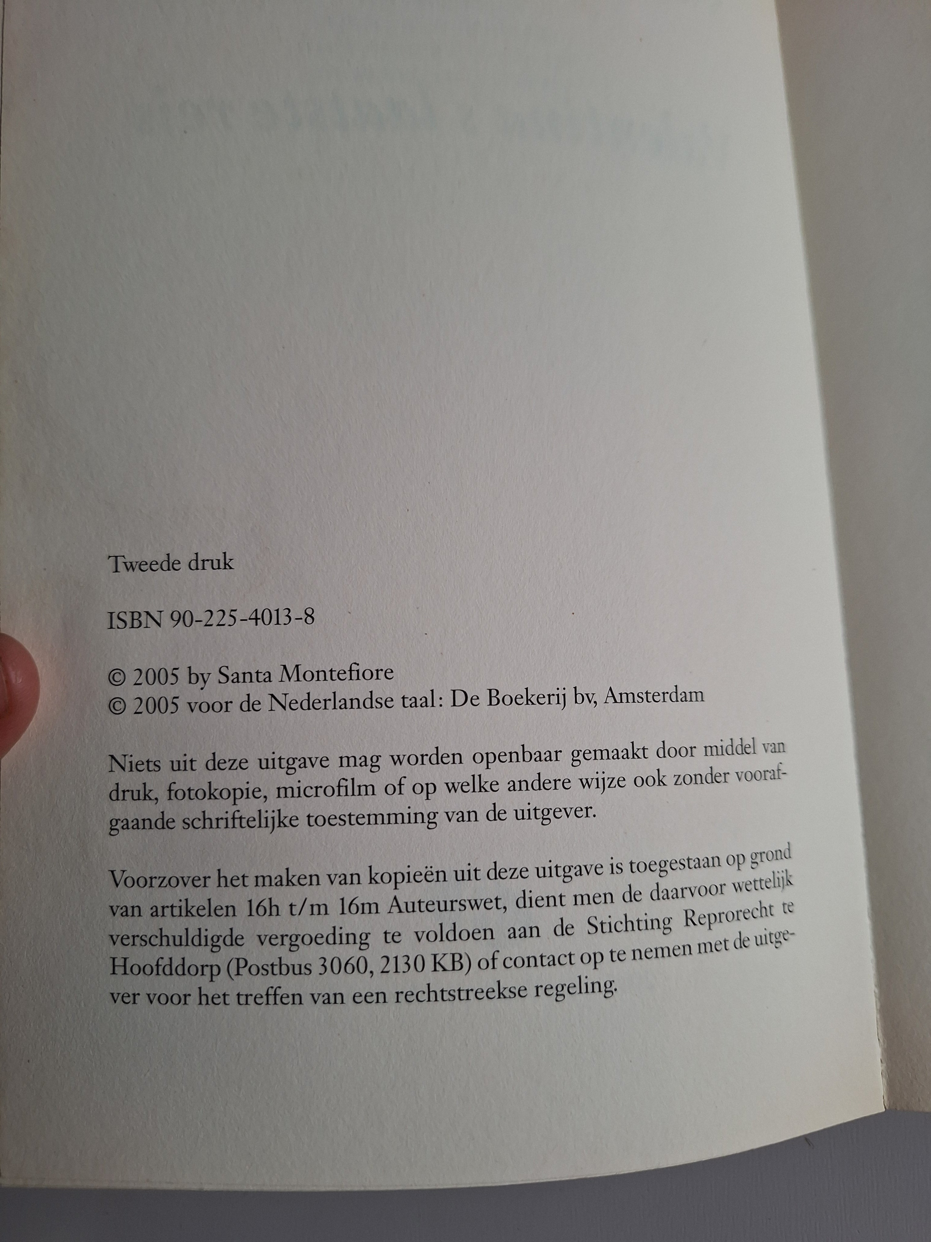 Valentina's laatste reis - Santa Montefiore - 2dehands gebruikt