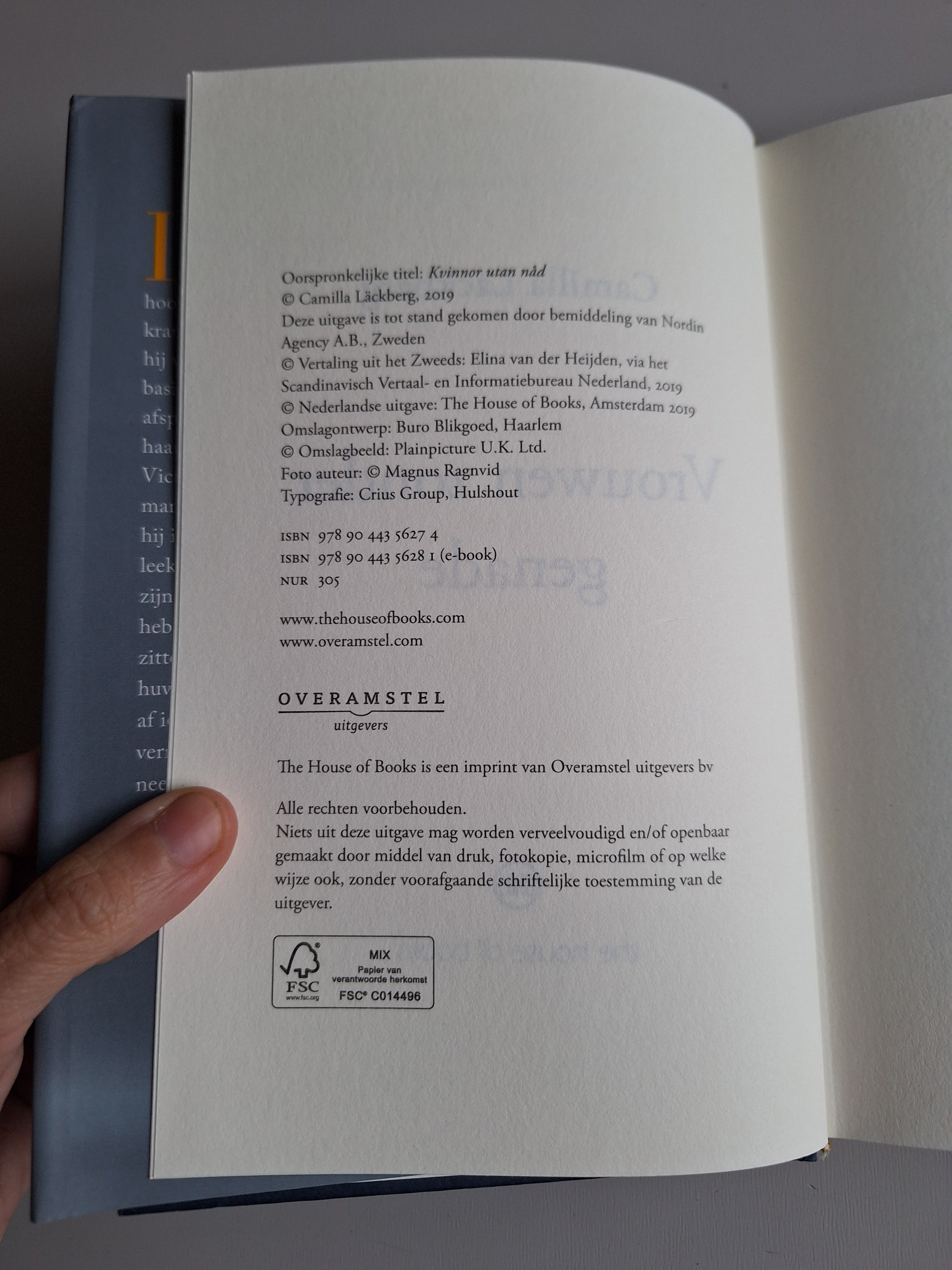 Vrouwen zonder genade - Camilla Läckberg - 2dehands gebruikt