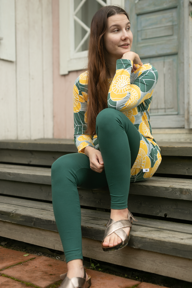 SORJA Leggings Dark Green S-XXXL - Paapii Design