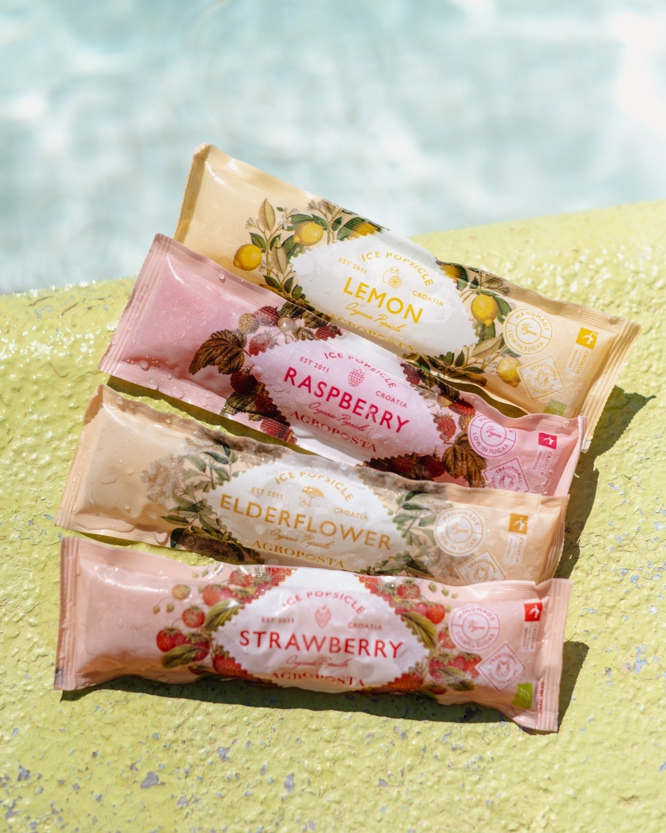 BIO Aardbei IJslolly / Strawberry Ice Popsicle 50ml – Agropošta