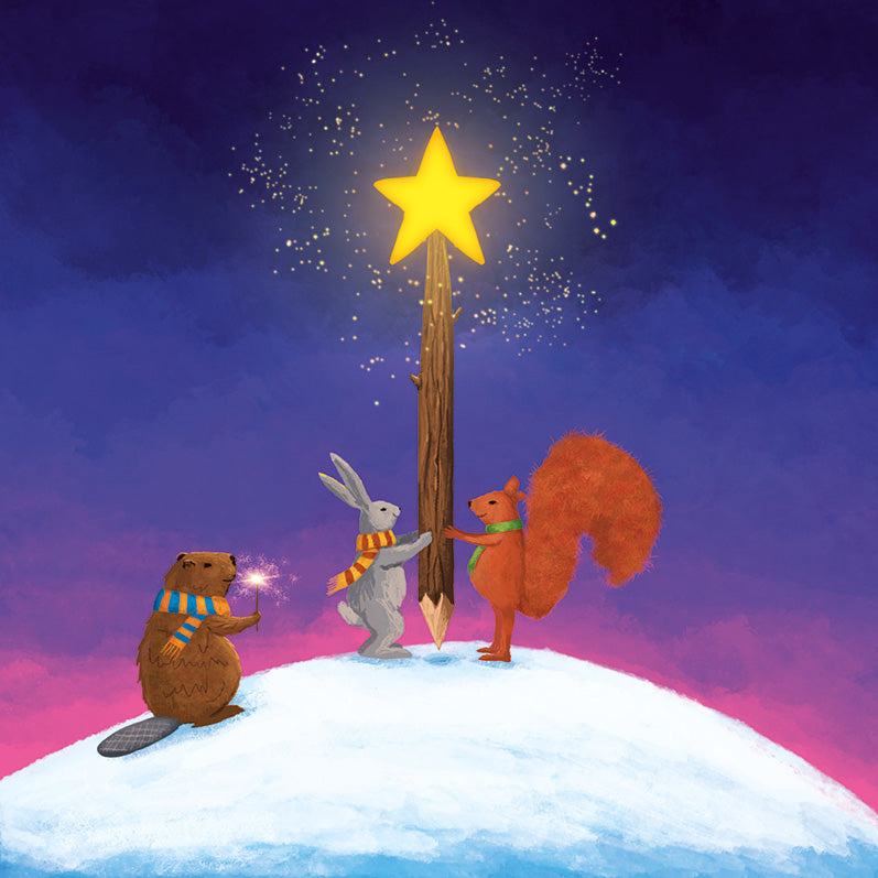 Lance 2024 S15 Kerstkaarten Set 5 verschillende stuks – Zintenz Organic Cards