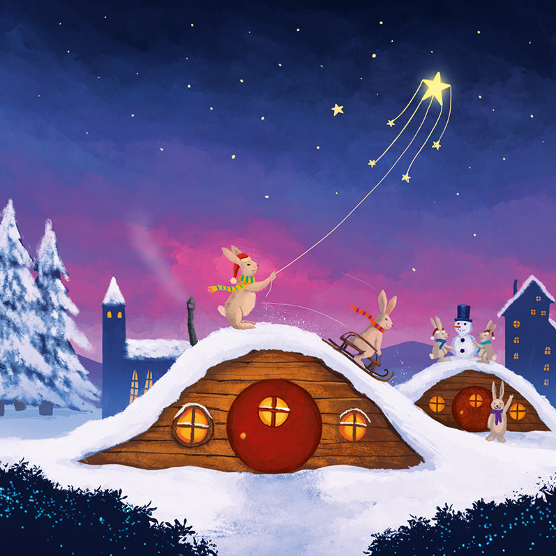 Lance 2024 S15 Kerstkaarten Set 5 verschillende stuks – Zintenz Organic Cards