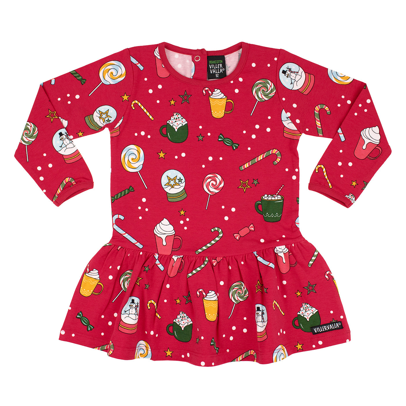 Jurk / Twirl Dress Winter Magic Rosehip - Villervalla