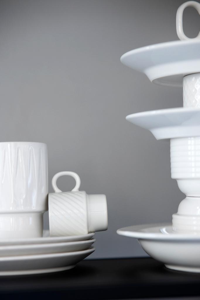 Serveerbord Coffee & More Serving Plate White - Sagaform