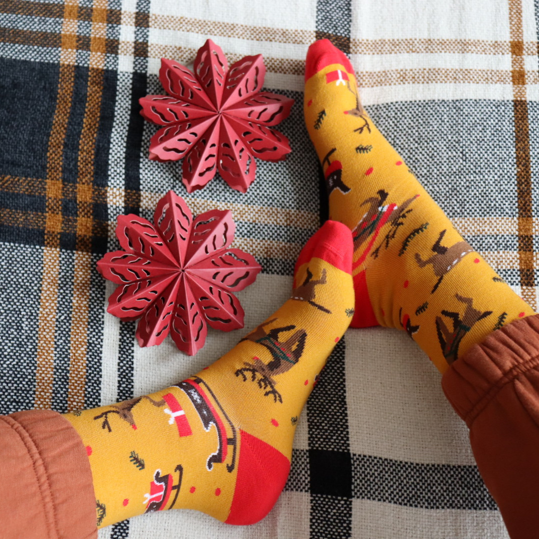 Christmas Reindeers Socks / Baby / Kids / Adult - Faves. Socks&Friends