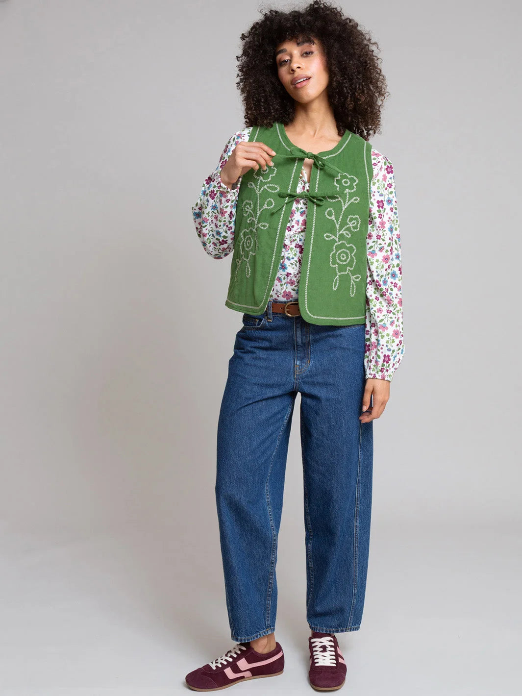 Clover Badbury Twill Blouse (mt 34 t/m 48) - Kite Clothing