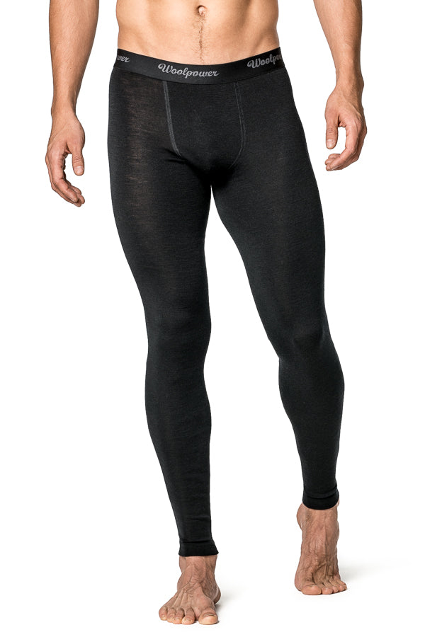 Thermo Legging / Long John Lite - Men's - Black - Woolpower