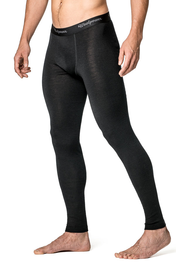 Thermo Legging / Long John Lite - Men's - Black - Woolpower