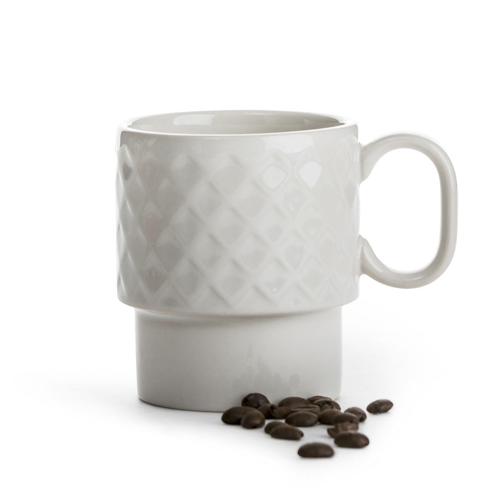 Coffee & More mug white - Sagaform