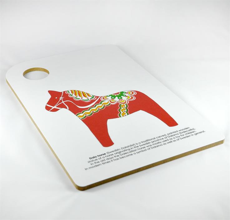 Snijplank Dala Horse – Mellow Design