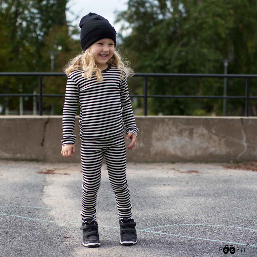 Muts / Beanie merinowol Black – Paapii Design