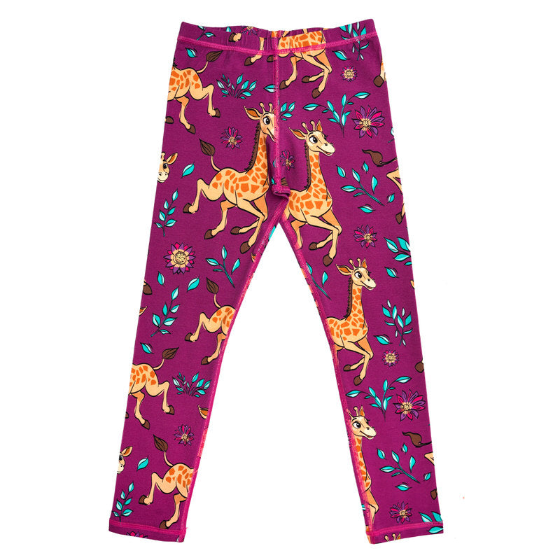 Leggings Giraffes Pink - Mullido