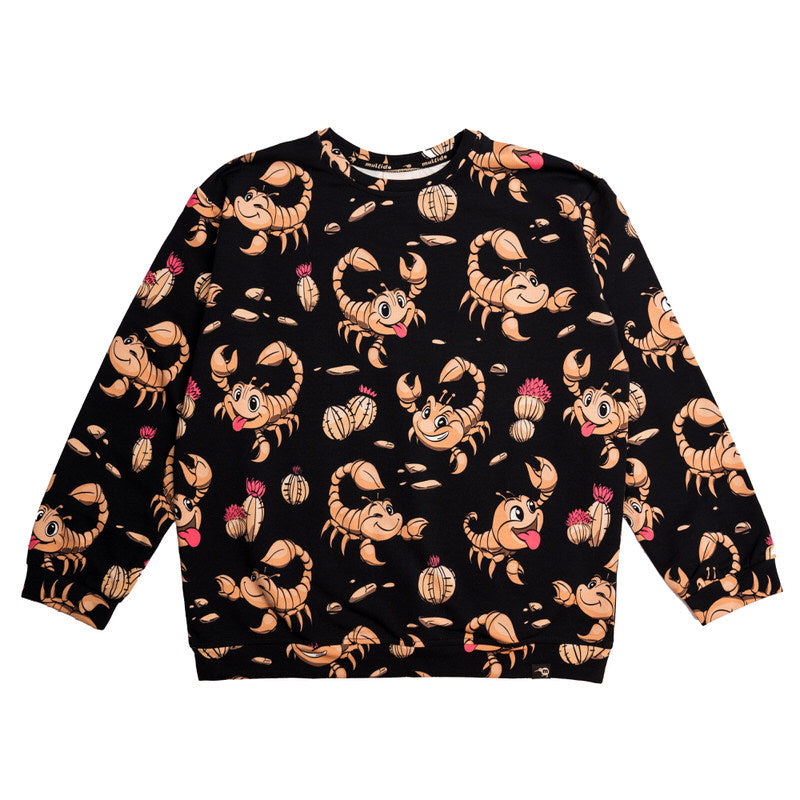 Trui / Sweatshirt Oversized Scorpions Black - Mullido