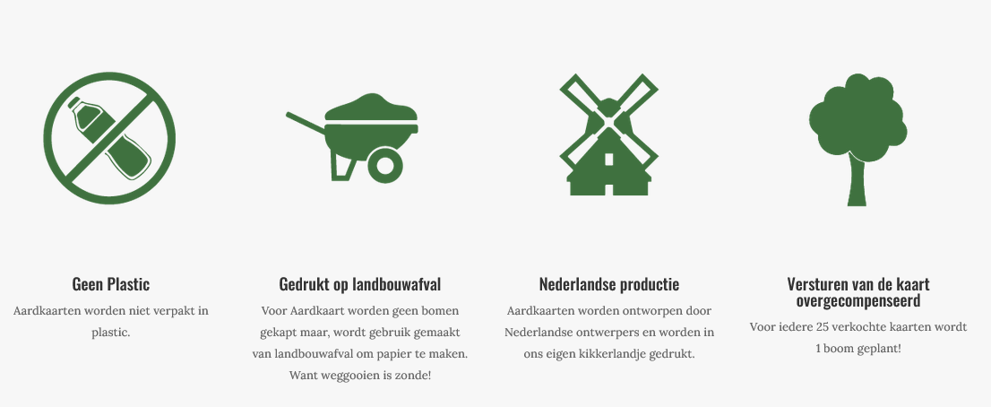 Wenskaart Hopelijk herstel je snel - Aardkaart