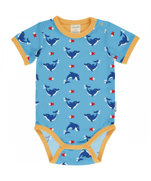 Body / romper SS Dolphin - Maxomorra