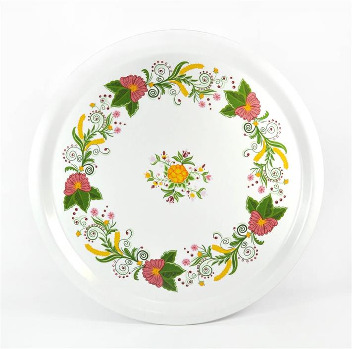 Dienblad / TRAY / Bricka Kurbits Vit 31 cm – Mellow Design