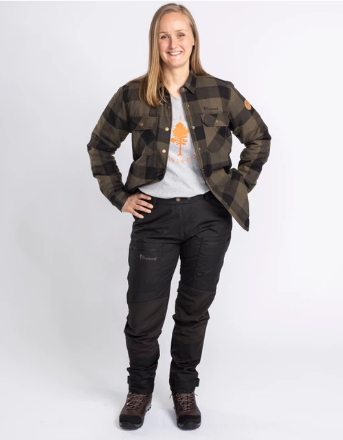 Shirt (Tussenjas) Canada Classic 2.0 met voering - Women - Green - Pinewood