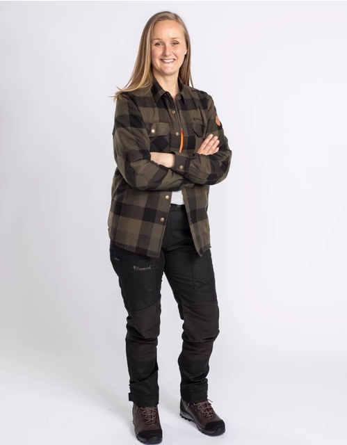 Shirt (Tussenjas) Canada Classic 2.0 met voering - Women - Green - Pinewood