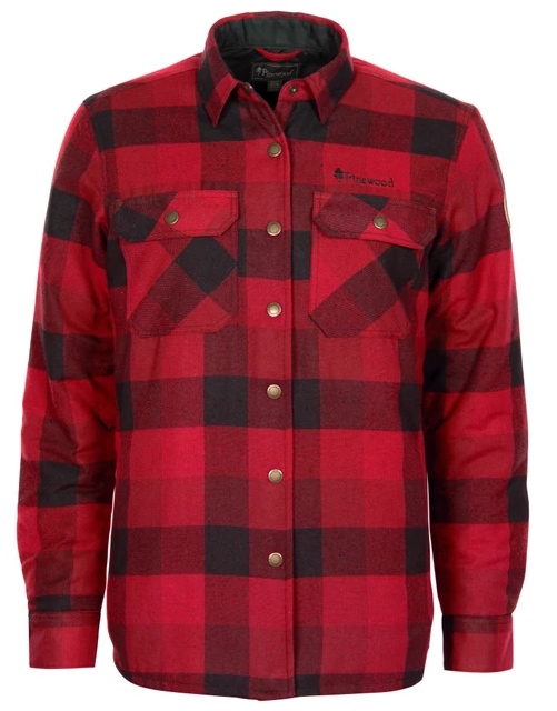 Shirt (Tussenjas) Canada Classic 2.0 met voering - Women - Red - Pinewood