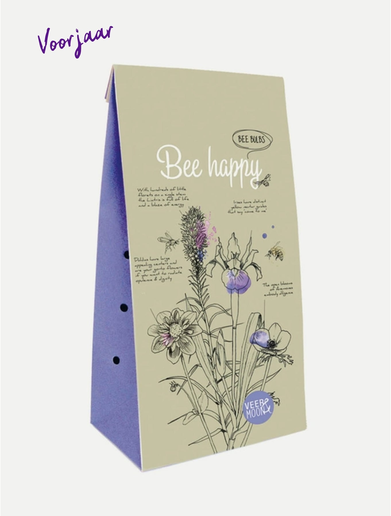 Bee Happy bloembollen VOORJAAR mix 20 st. - Veer&Moon