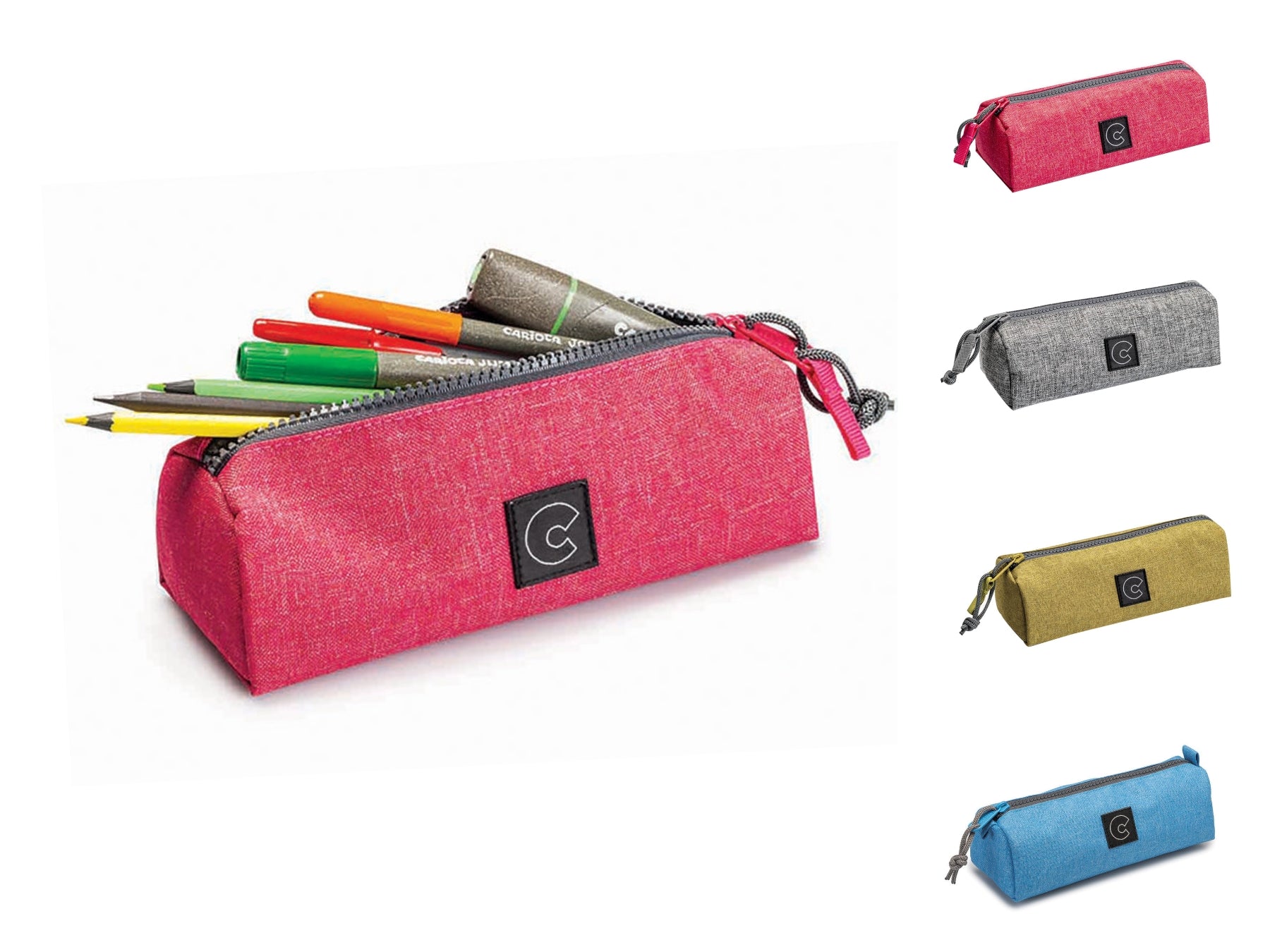 Eco Family Pencil Case – 100% Recycled plastic - Carioca