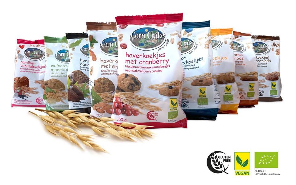 Bio vegan & glutenvrije PAASkoekjes – Corn Crake