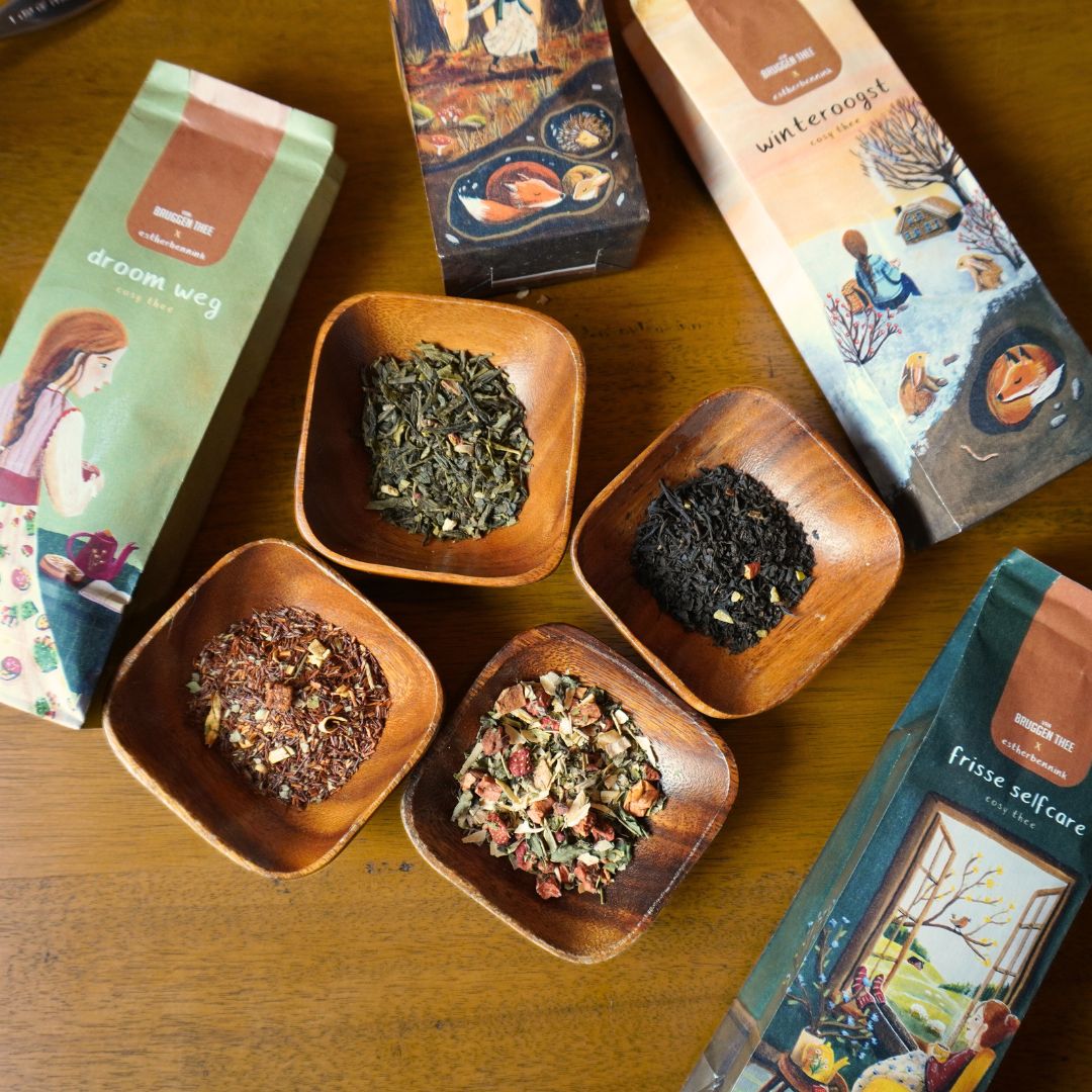 Cosy tea - Frisse / Fresh selfcare - Illustrator under a blankie