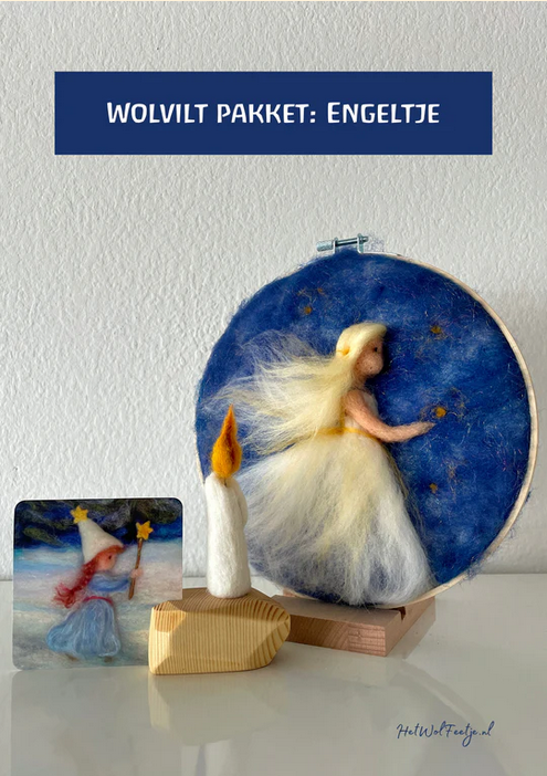 DIY Wollen Engel - Huidskleur keuze – Het Wol Feetje