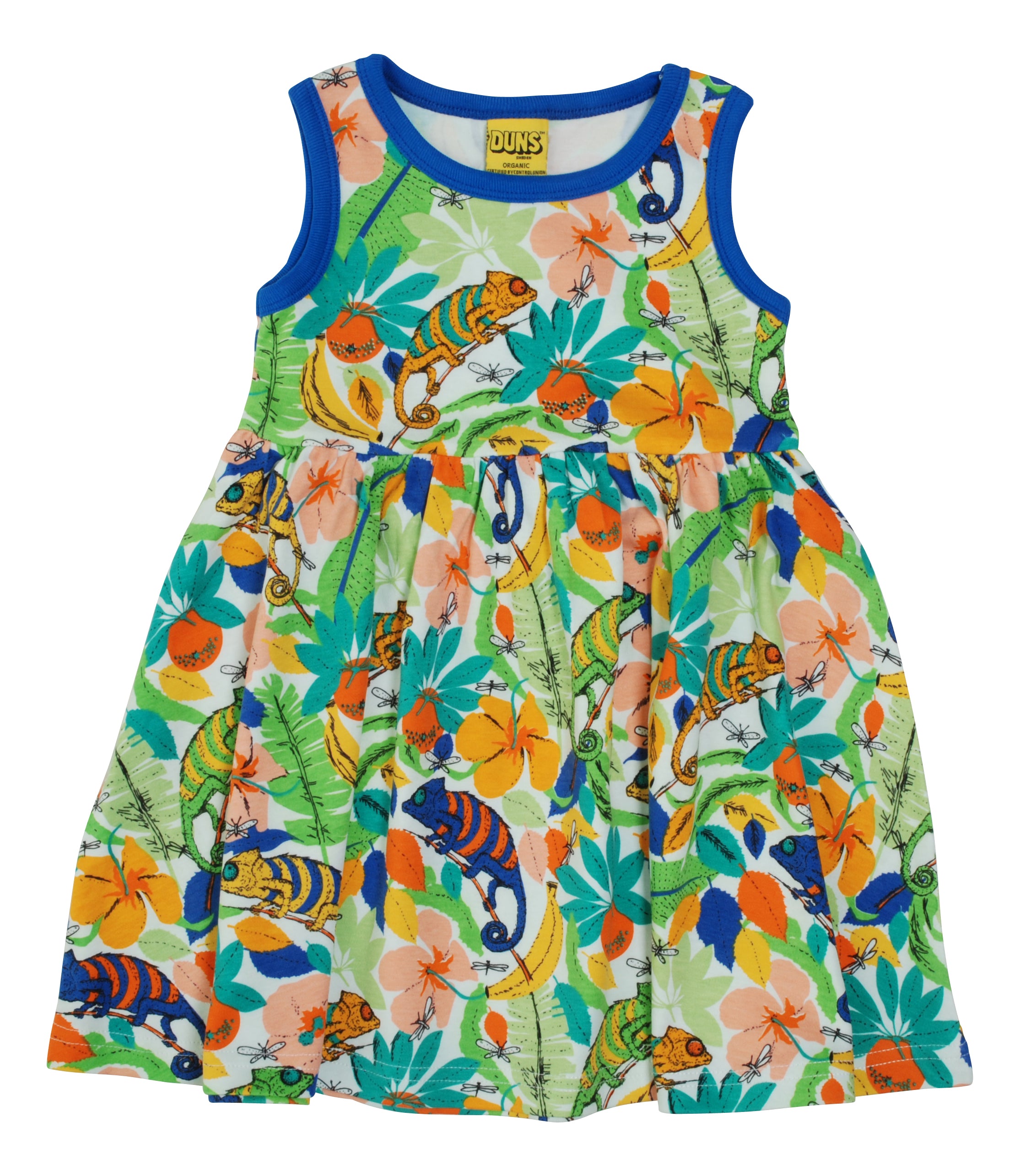 Jurk / Sleeveless Dress w Skirt Chameleon - Duns Sweden