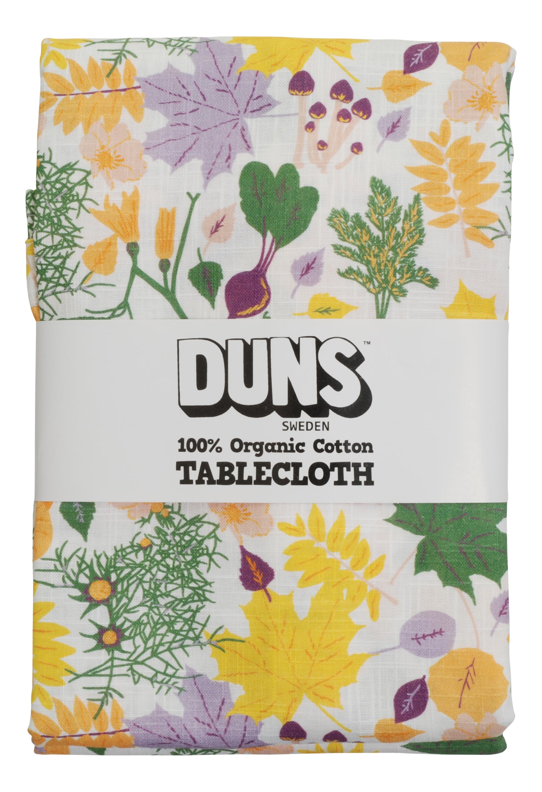 Tafelkleed / Tablecloth Fall Flowers Purple - Duns Sweden