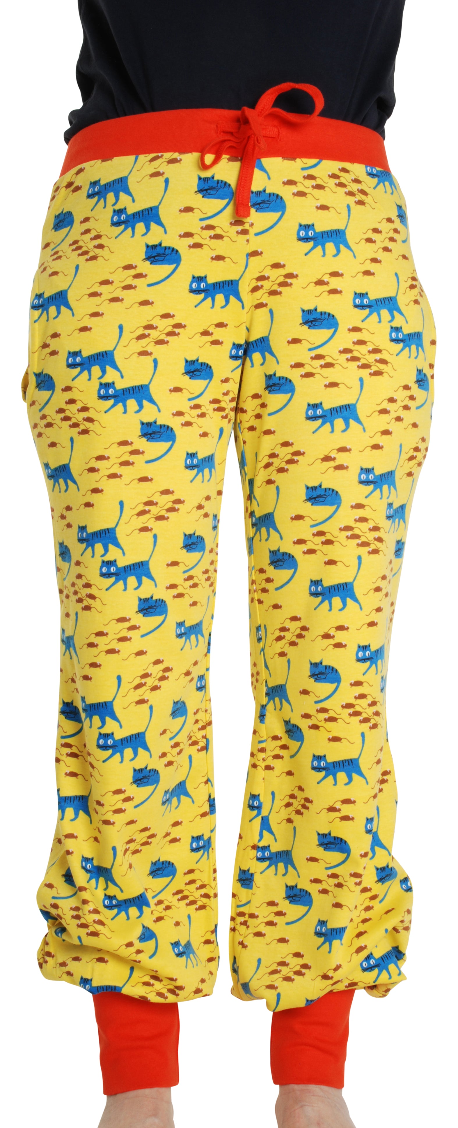 Adult Broek / Baggy Pants Cats Lemon Chrome S t/m XXL - Duns Sweden