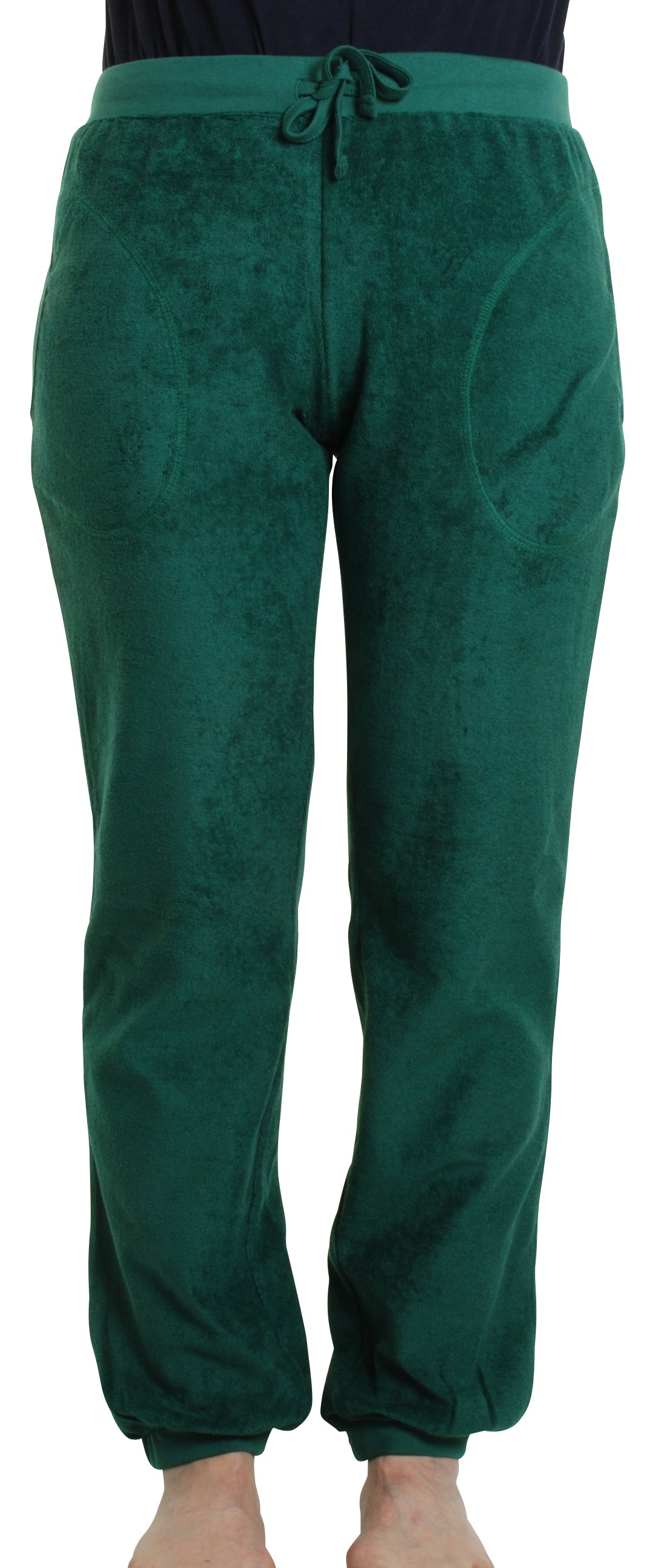 Adult Broek / Baggy Terry Trousers Galapagos Green S t/m XXL - Duns Sweden