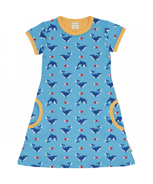 Jurk / Dress SS Dolphin - Maxomorra